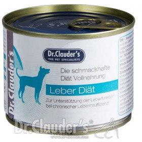 Терапевтична диетична консервирана храна за кучета с хронична чернодробна недостатъчност Dr. Clauder's The Pet Specialists Super Premium LPD Liver Diet 400гр.